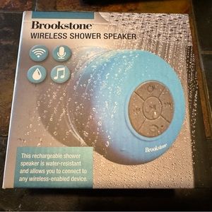 COPY - *BRAND NEW* Brookstone Wireless Shower Speaker